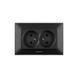 Розетка Panasonic Arkedia Slim 2-на, чорн. WNTC02042BL-UA1 фото