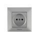 Розетка Panasonic Arkedia Slim, срібло WNTC02012SL-UA1 фото