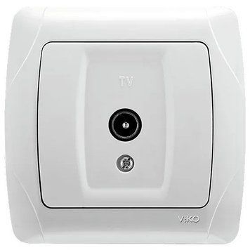 Розетка TV (телевіз.) кінцева 90561010 фото
