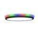 Св-к стельовий Violux MILLENNIUM BL RGB 38W 3600LM d40 круг чорний 361438 фото 3