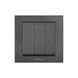 Вимикач 3 кл Karre Plus 55 (Димчастий) WDTC90152DG-UA1 фото