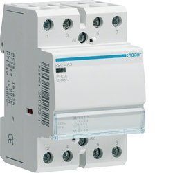 Контактор 63A, 4НВ, 230В ESC463 фото