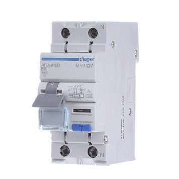 ДАВ 1P+N 6kA B-10A 30mA A ADA910D фото