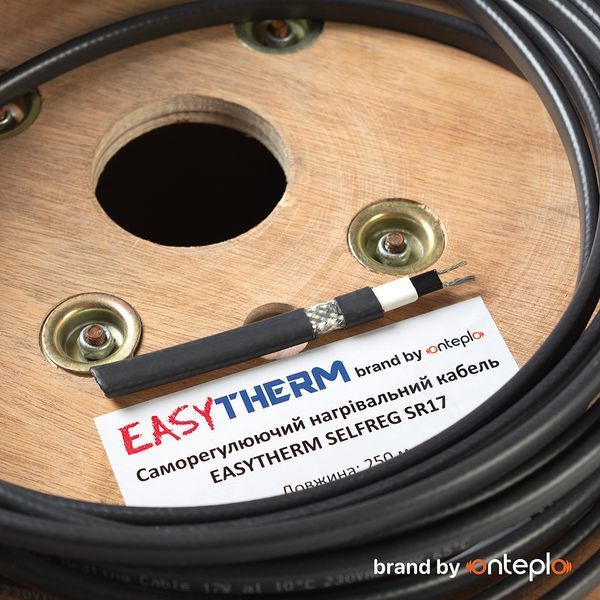Саморегулюючий нагрівальний кабель Easytherm SELFREG SR 17, 1 м Easytherm SR-17 фото