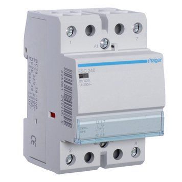 Контактор 40A, 2НВ, 230В ESC240 фото